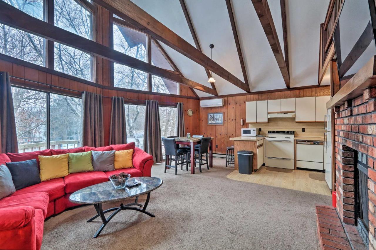 فيلا Quiet Poconos Getaway 23 Mi To Camelback Mountain Albrightsville المظهر الخارجي الصورة